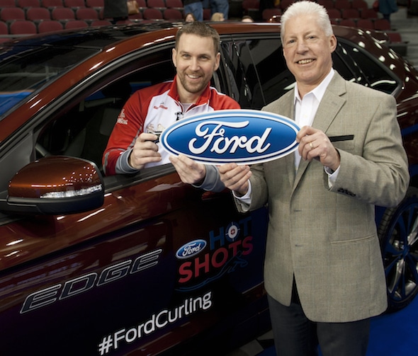 Ford hot shots curling contest #1